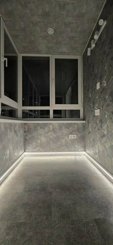 Изображение товара Плинтус МДФ АnLed80 Под Подстветку Белый 8*1.6*240 смударопрочное влагостойкое покрытие