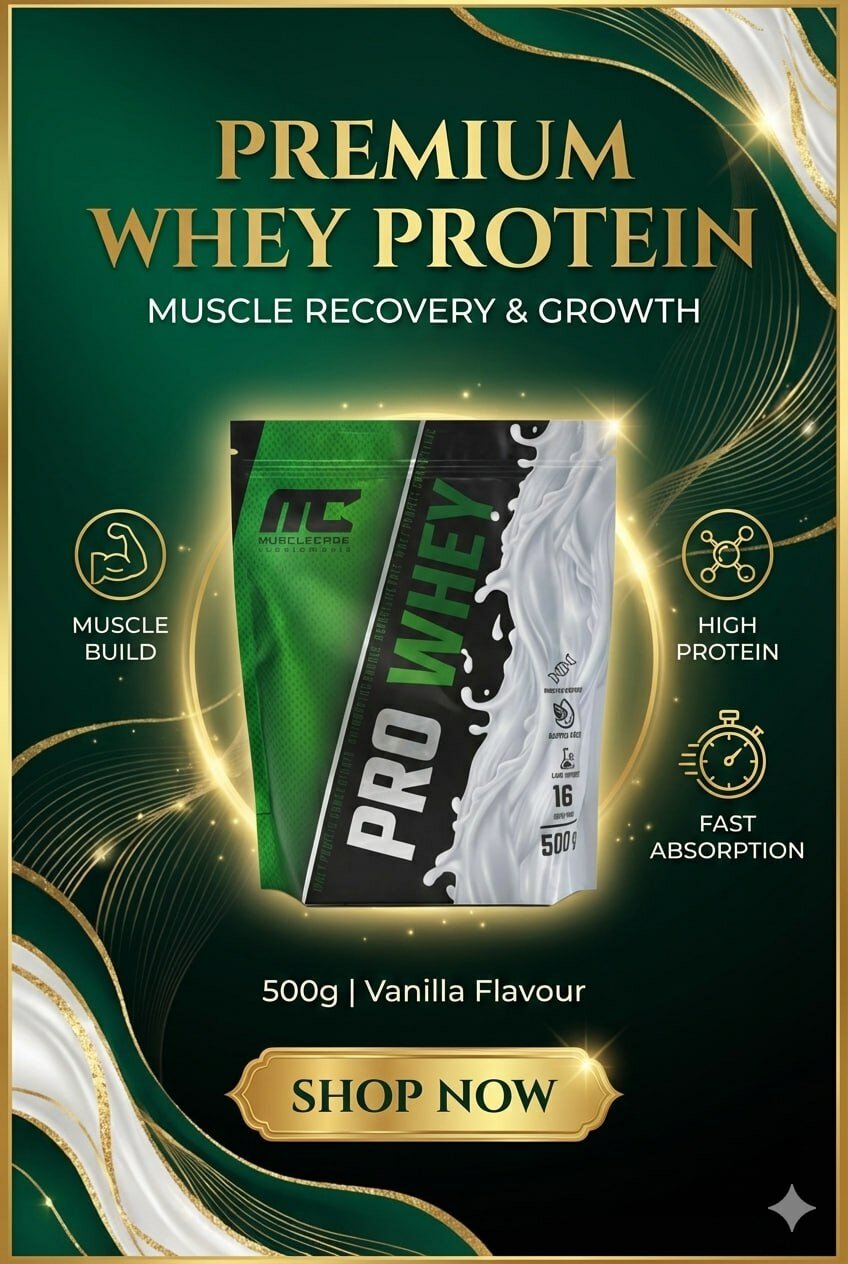Muscle Care Pro Whey 500 г — высококачественный сывороточный протеин для роста мышц и восстановления после тренировок.