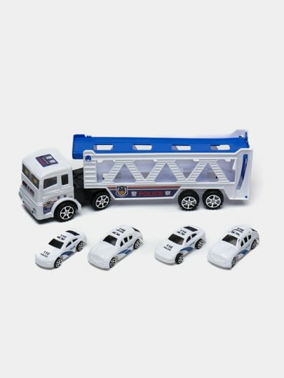 Грузовик игрушечный автовоз, коллекция игрушечных машинок