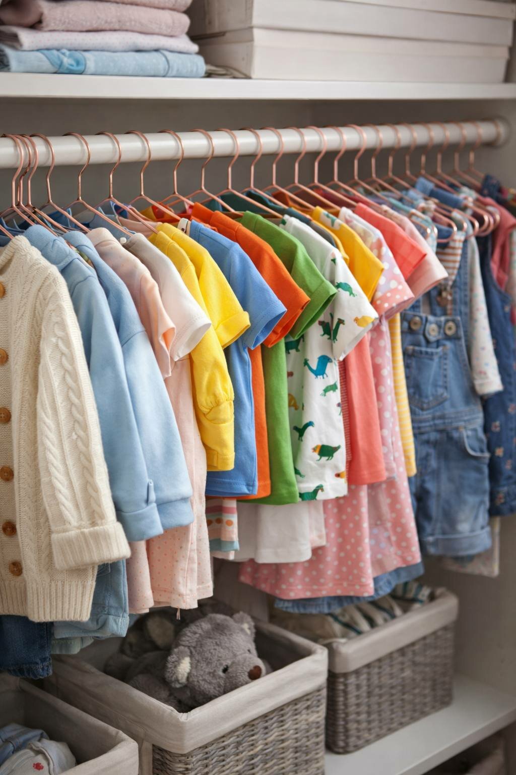 Вешалка для одежды металлическая, с поворотным крючком, набор — фото 1