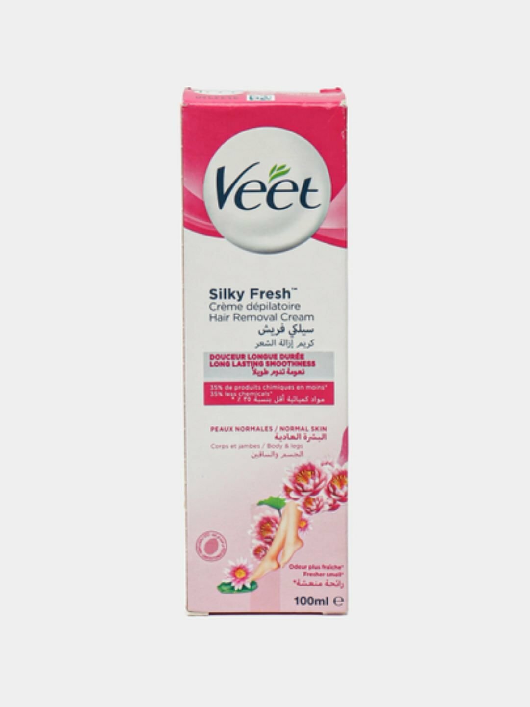 Крем для депиляции Veet silky fresh, для нормальной кожи, 100 мл — фото 1
