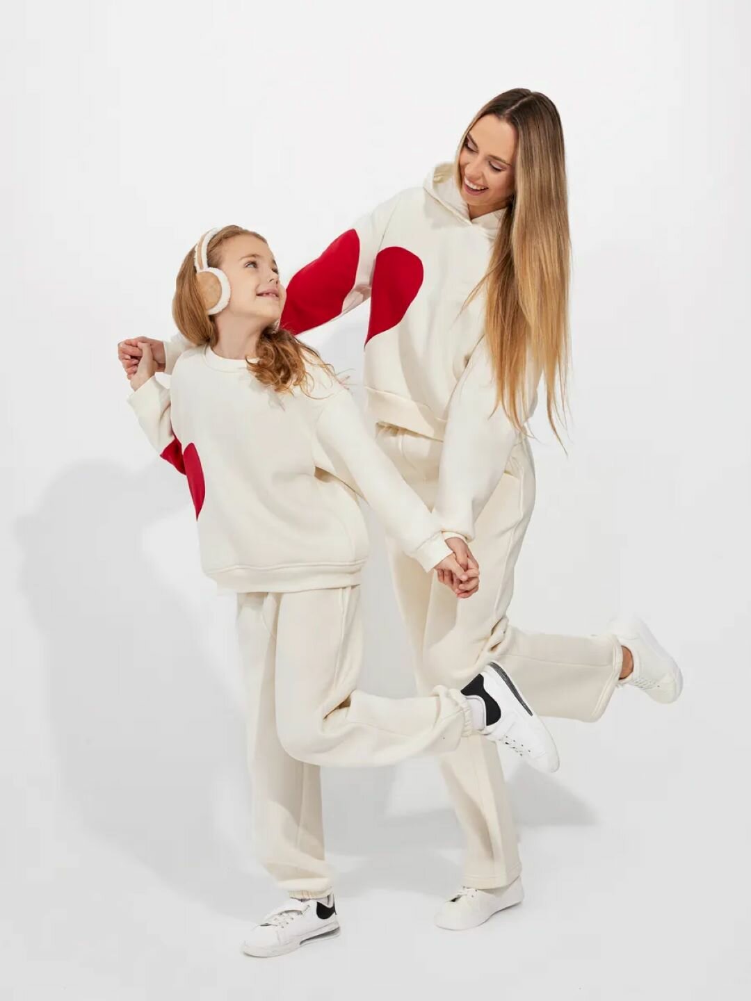 Костюм спортивный DNZ, размер 140, экрю — фото 1