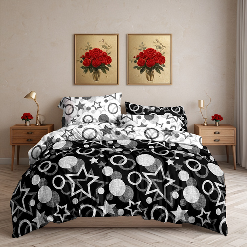 Постельное белье 2 спальное евро, наволочки 70х70, полисатин, 2х спальный комплект, Ивановский текстиль TOP_T