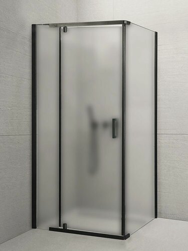 Изображение товара Душевой уголок Royal Bath RB 90х100х200 стекло матовое 6мм профиль черный