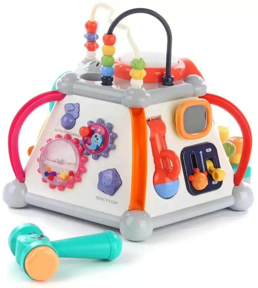 Бизиборд Huile Toys Логика 806, многофункциональный, музыкальный