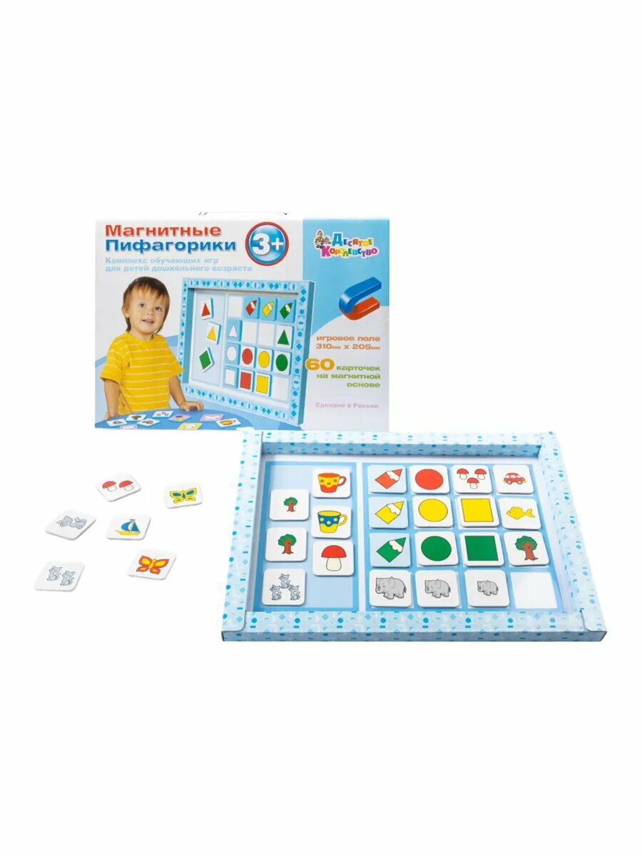 Игра магнитная "Магнитные Пифагорики 3+" № 1