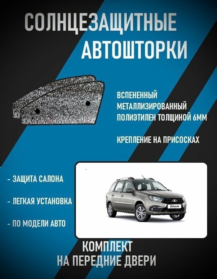 Автошторки на Granta универсал (2018-2023)