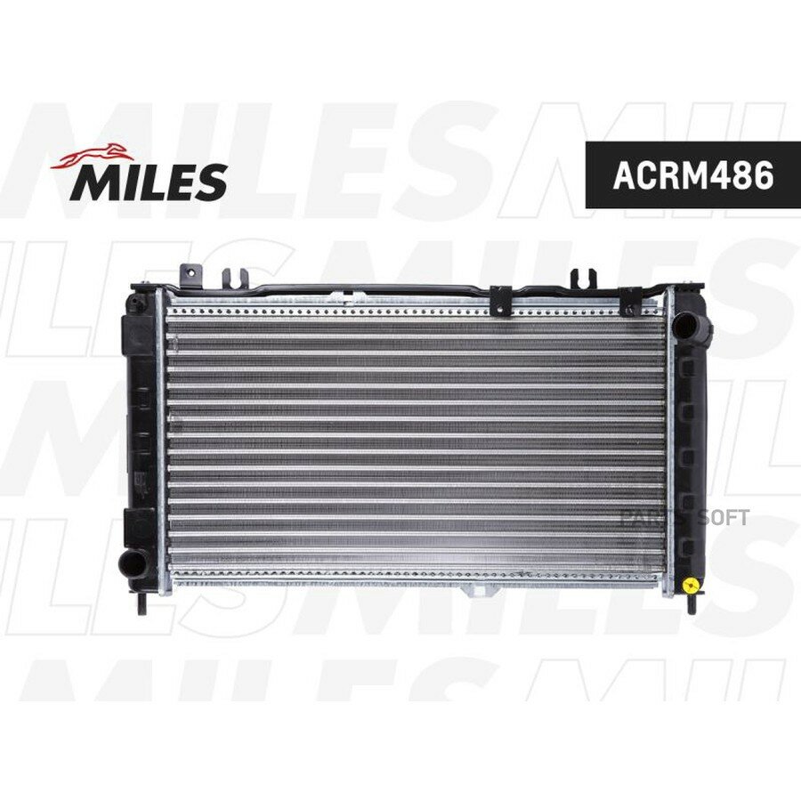 MILES ACRM486 Радиатор ВАЗ 2190 Гранта ()