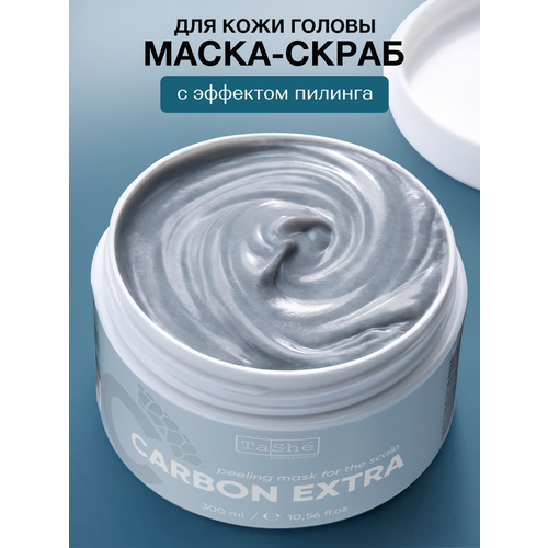 фото Tashe маска скраб с эффектом пилинга для кожи головы, 300 мл