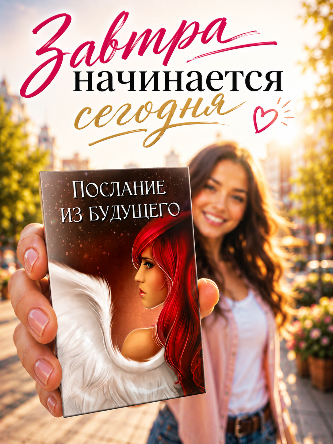 Метафорические универсальные ассоциативные карты МАК "Послание из будущего" EZOTERIUM, 50 шт.
