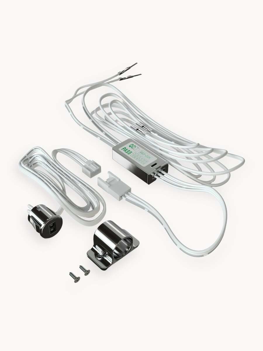 Выключатель Geniled, для LED-ленты, с датчиком препятствий, скрытый монтаж, хром