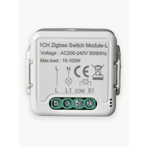 1-канальное реле Zigbee без нуля с Алисой 1499₽