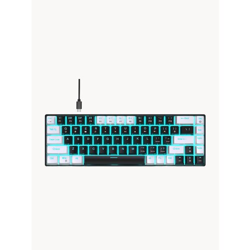 Игровая Механическая Клавиатура HKSJ V800WB Английская раскладка 5165₽