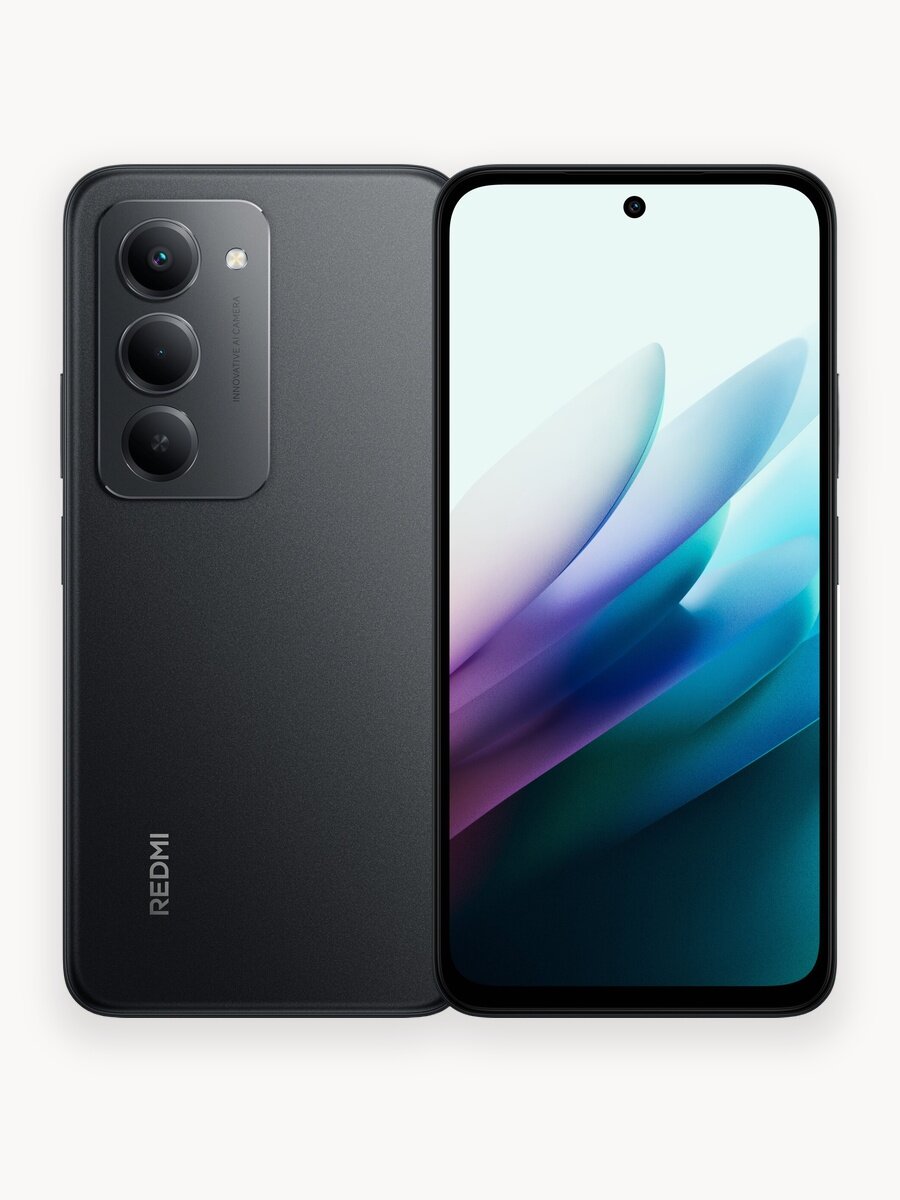 Смартфон Xiaomi Redmi 15 4G 8/256 ГБ, Dual nano SIM, Черный (Ростест)