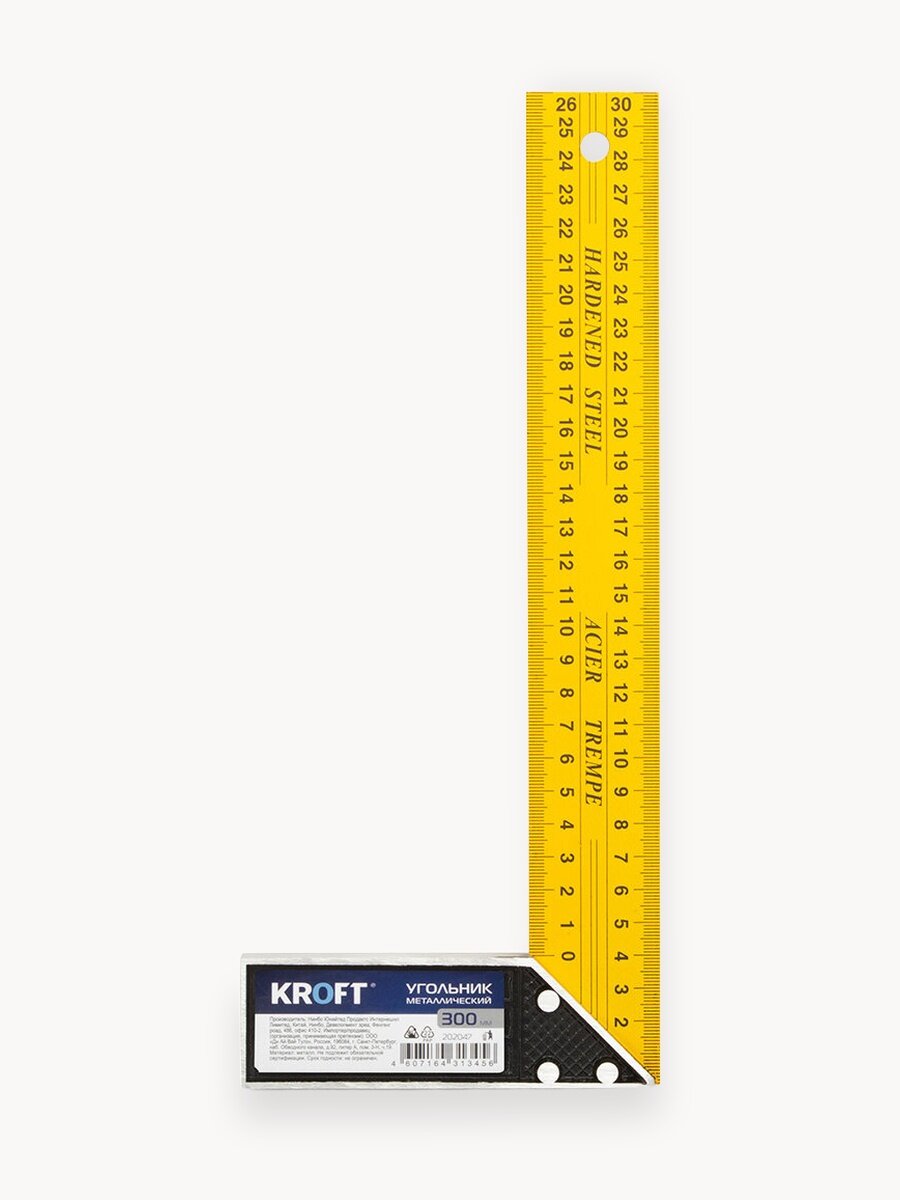 Угольник 300 мм KROFT