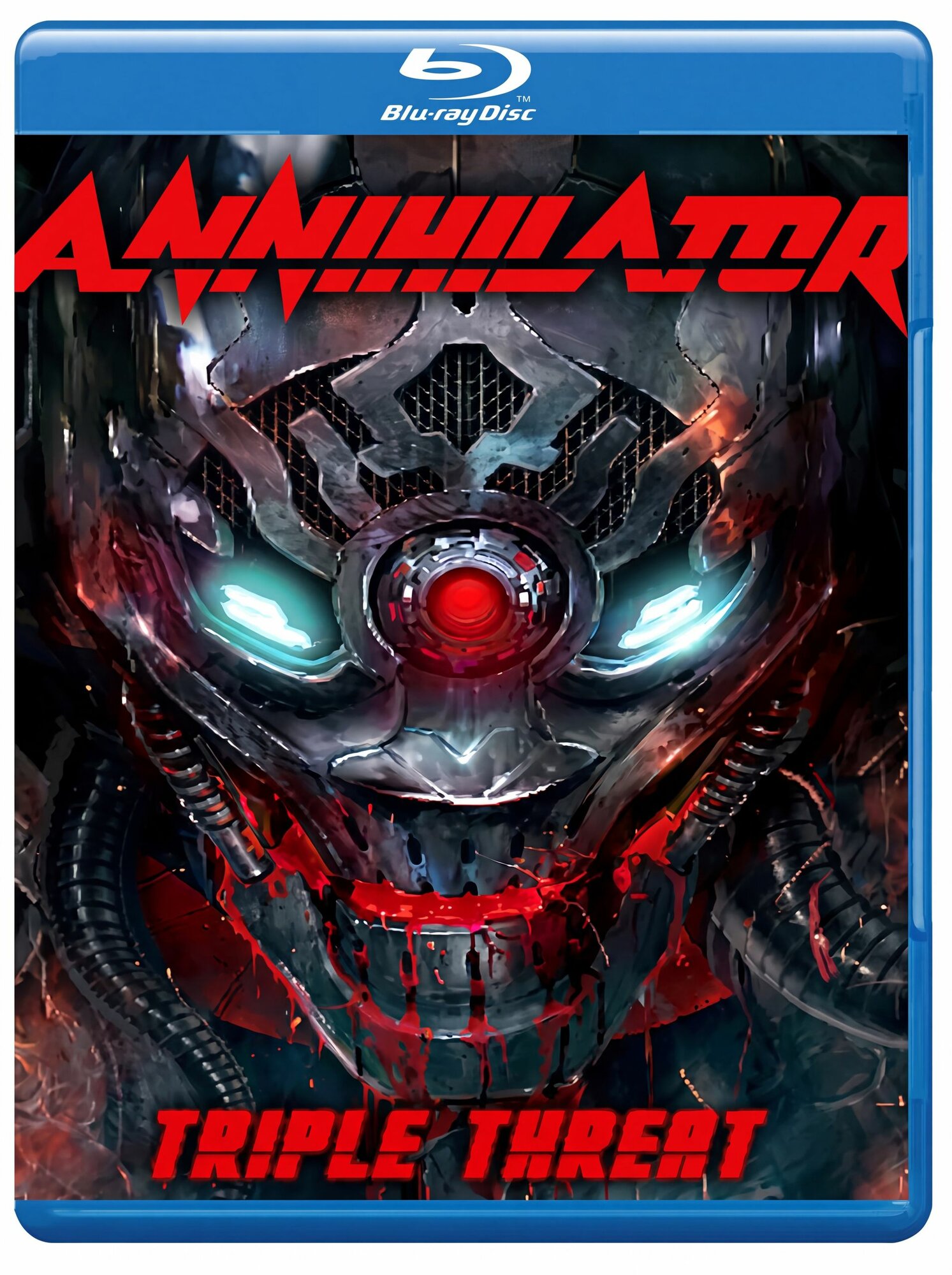 Annihilator - Triple Threat /2017/ мультиформатный релиз канадской трэш-метал-группы концерт Blu-ray диск