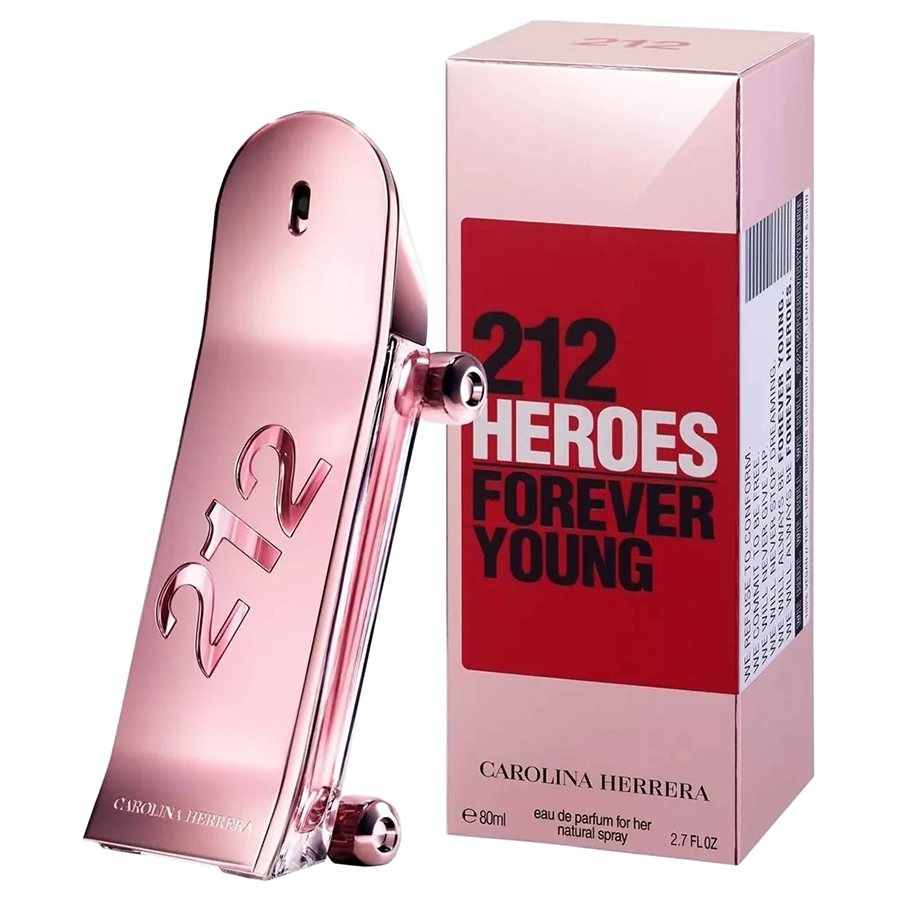 Carolina Herrera 212 Heroes Forever Young для женщин 80 мл - парфюм / 212 Хирос Форевер Янг