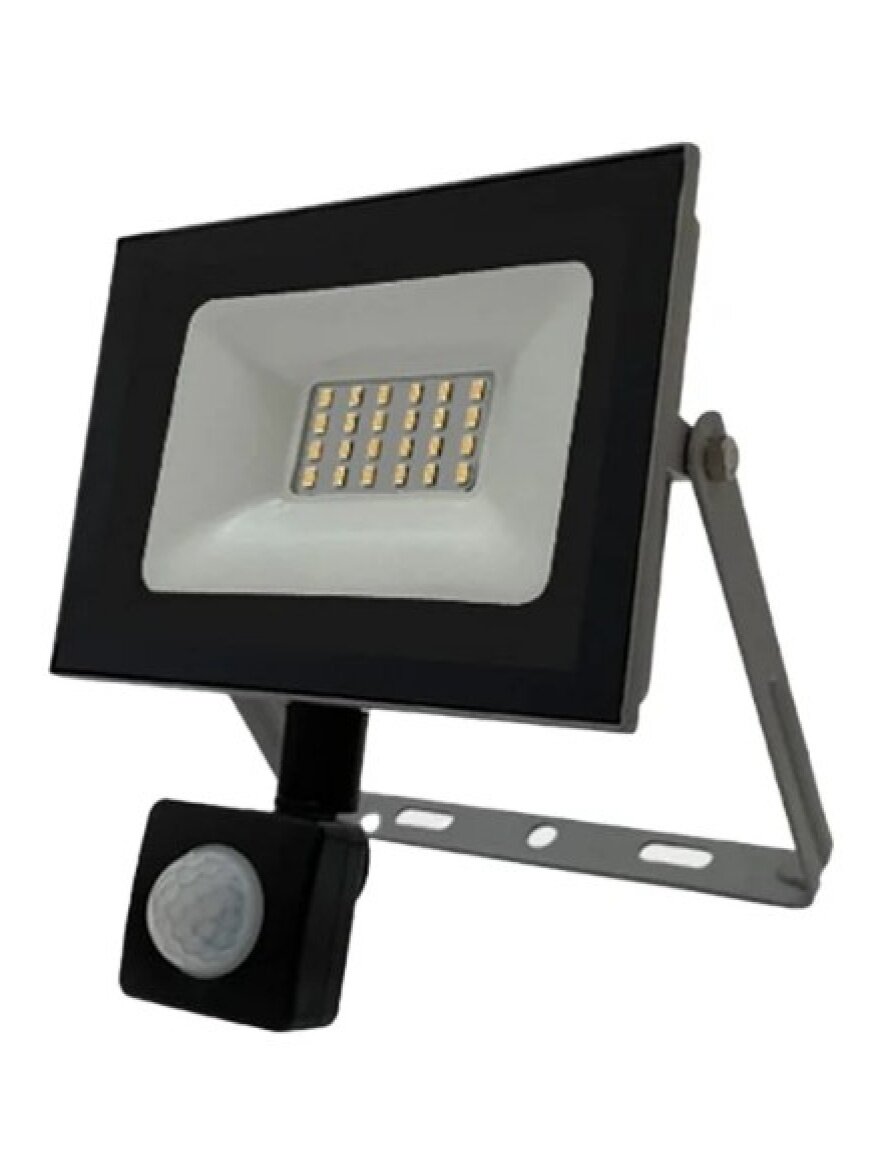 Прожектор Foton Lighting FOTON FL-LED Light-PAD SENSOR 20W Black 4200К 1700Лм 20Вт AC220-240В c датчиком