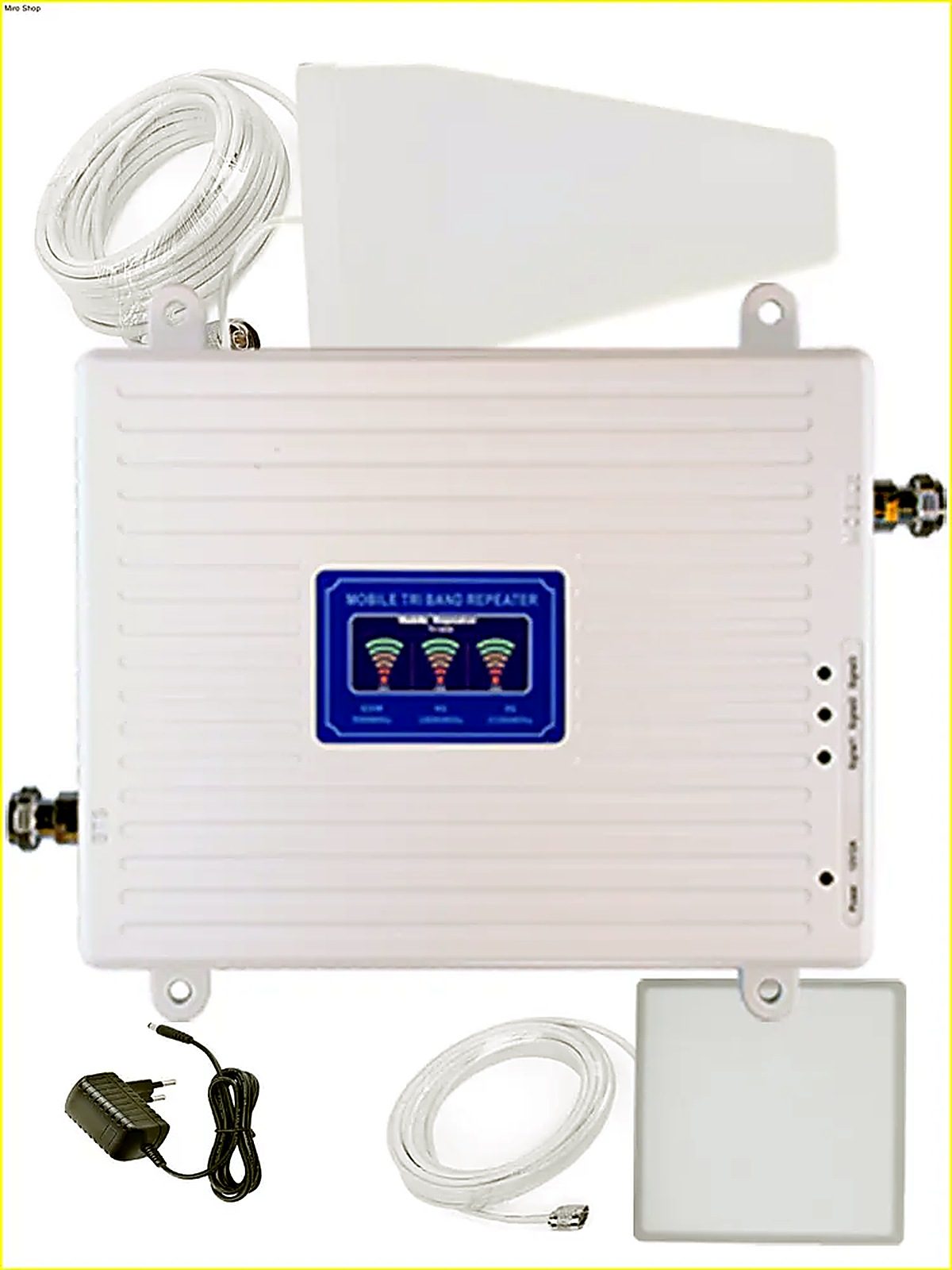 4G 3G 2G Усилитель сигнала сотовой связи и интернета 900/1800/2100 MHz 70dbi
