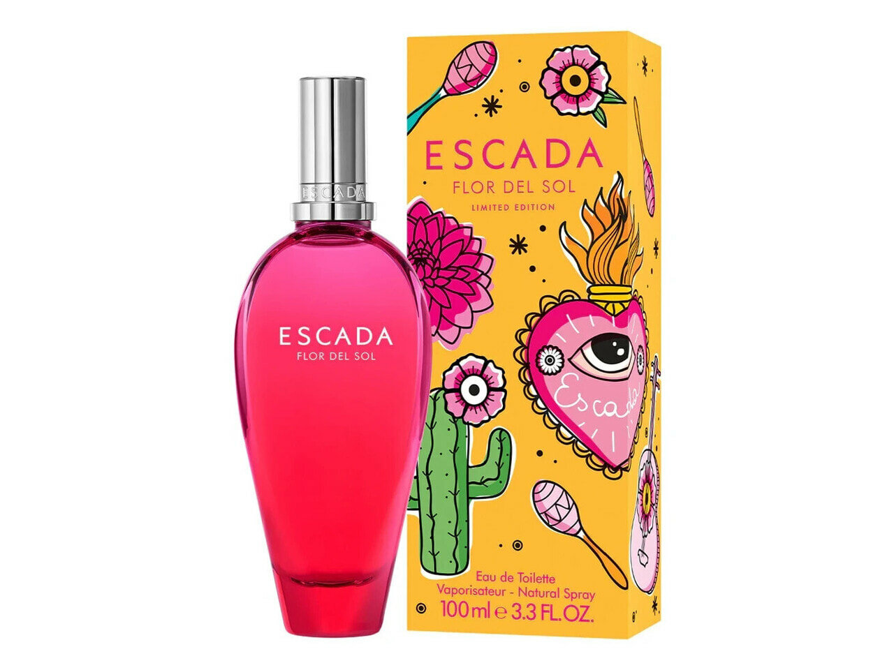 Туалетная вода Escada Flor del Sol, цветочный аромат женский