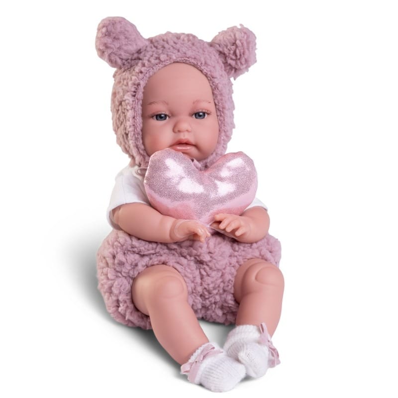 Кукла Antonio Juan Baby Toneta Posturitas 70361, розовый, 34 см