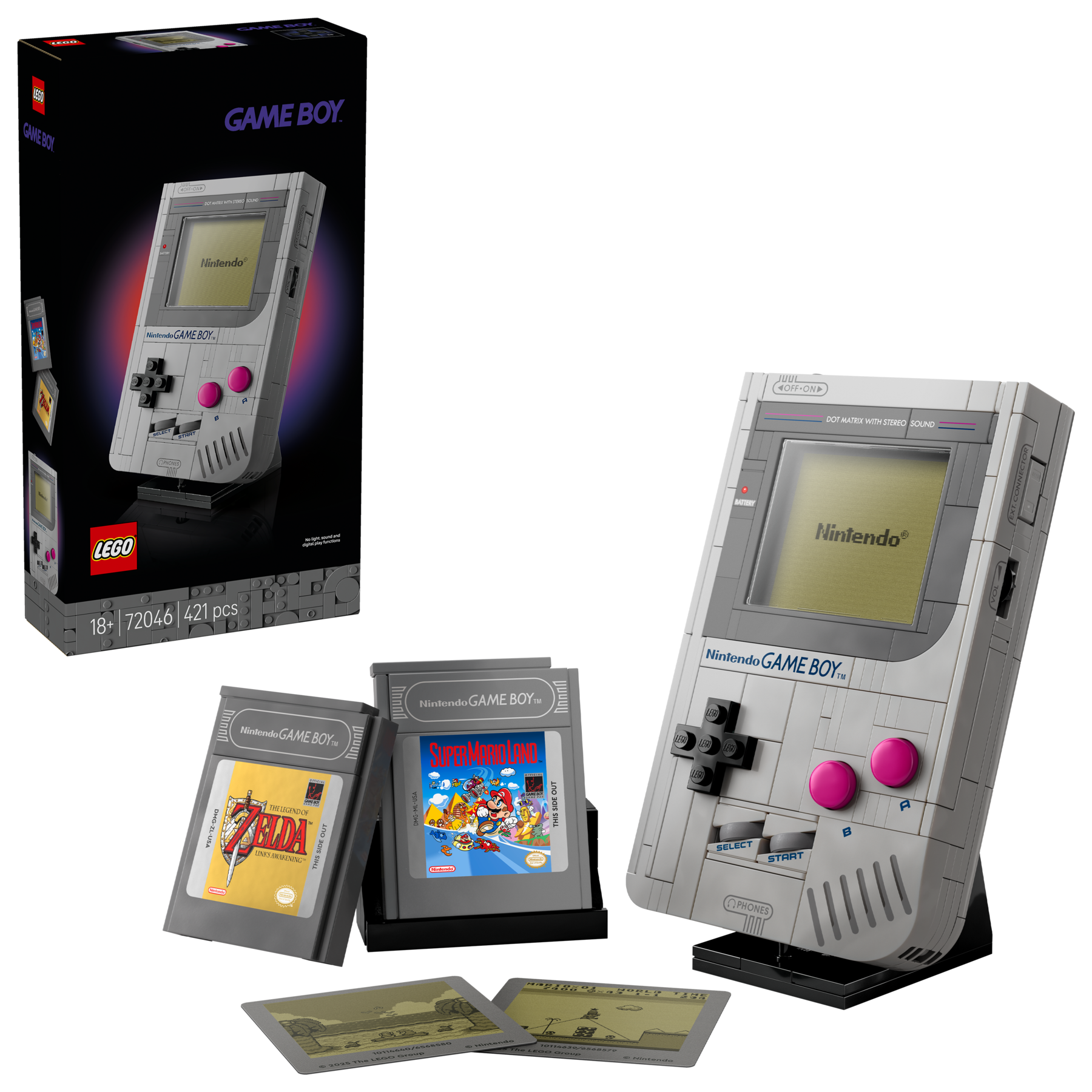 Конструктор LEGO Super Mario 72046 Game Boy, 421 деталь, 18+
