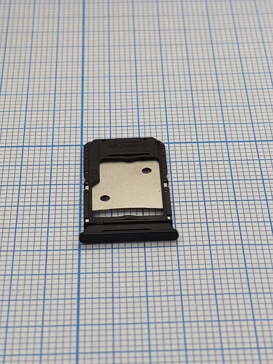 Держатель SIM-карты Tecno Pova 4 Pro (черный) контейнер лоток слот