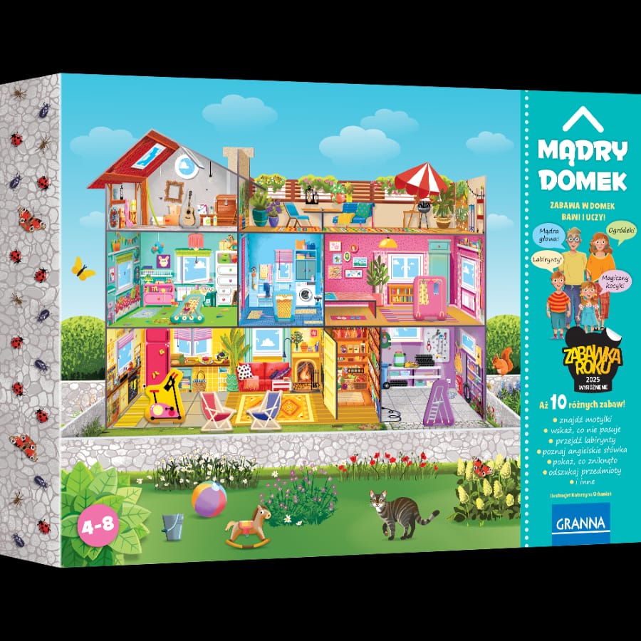 Настольная игра Granna "Мудрый домик", семейная игра для детей
