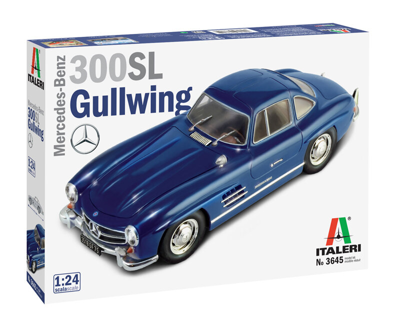 Сборная модель "Автомобиль MERCEDES BENZ 300 SL GULLWING" (1:24), артикул 3645