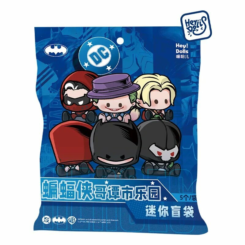 Мини-фигурка Бэтмена из серии "Развлечения Готэма" HeyDolls Single Bag