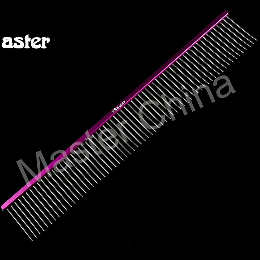 Профессиональная щетка ｍａｓｔｅｒ M-25H для ухода за шерстью кошек и собак - Фиолетовый
