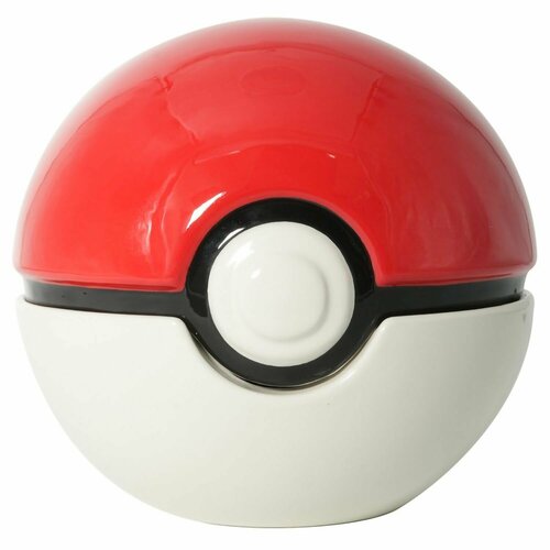 фото Банка для печенья pokemon pokeball abytab068 по мотивам франшизы "покемон" abystyle
