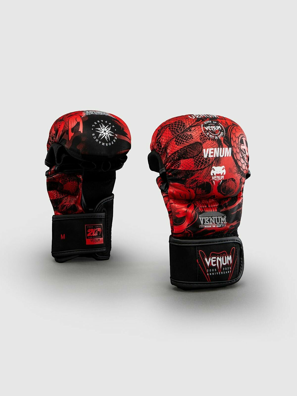 Перчатки ММА Venum 20th Anniversary Black/Red (M)