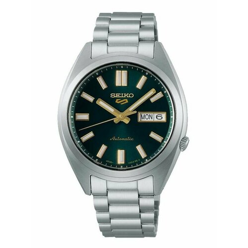 фото Наручные часы seiko, зеленый, серебряный, золотой