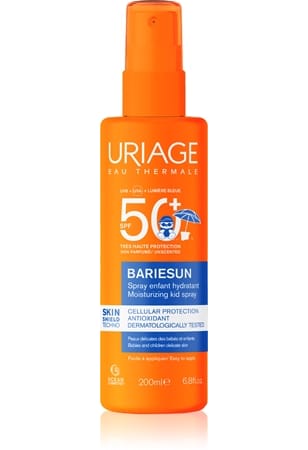 Спрей солнцезащитный Uriage Bari sun Moisturizing Kid Spray SPF50+, 200 мл