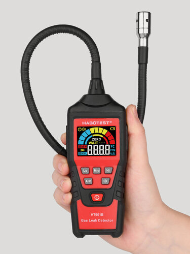 Изображение товара Детектор утечки газа Habotest HT601B портативный измеритель метана PPM с сигнализацией
