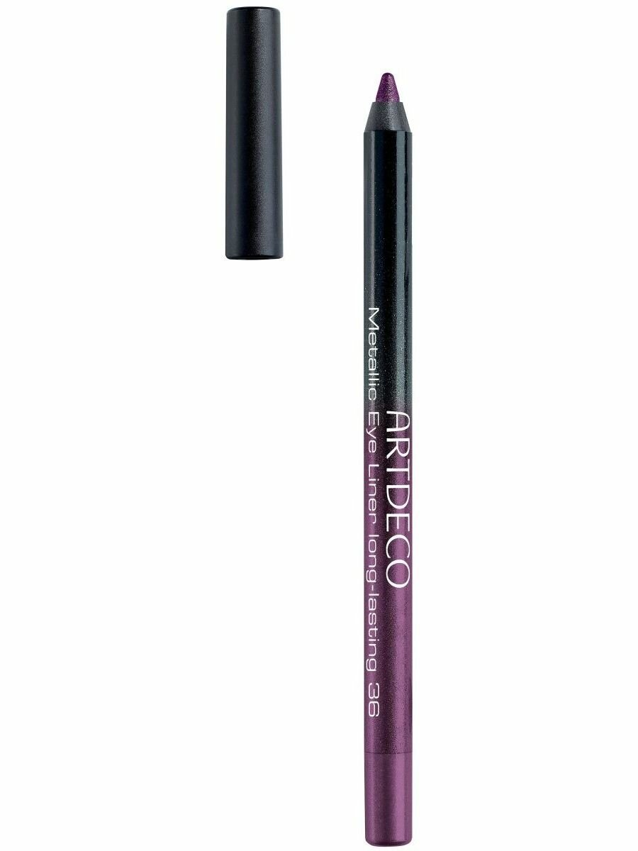 ARTDECO Карандаш для глаз тон 36 лавандовый металлик Metallic Eye Liner long-lasting стойкий сияющий 1,2 г