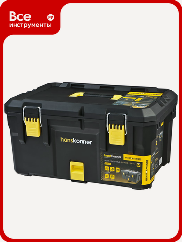 Изображение товара Ящик модульный Hanskonner размер M, система хранения HANSTORAGE PLUS, 525x373x280мм HSP280