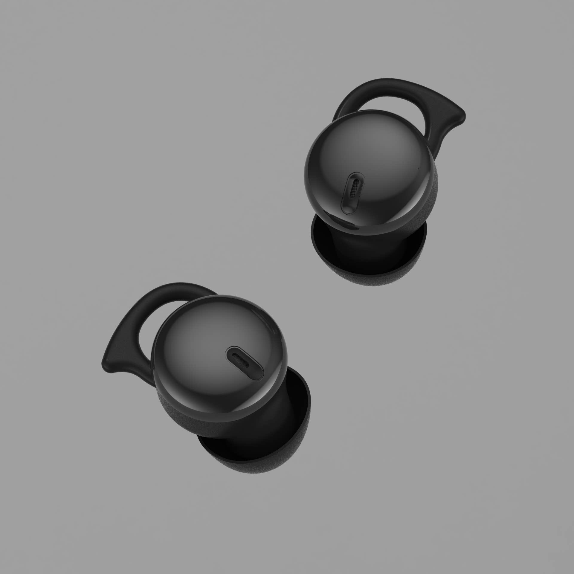 Беспроводные наушники для сна Bluetooth, компактные, глубокий бас, без давления, черные