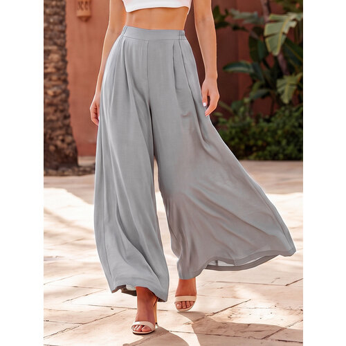 фото Брюки mimi pajamas new, размер s, серый, светло-серый