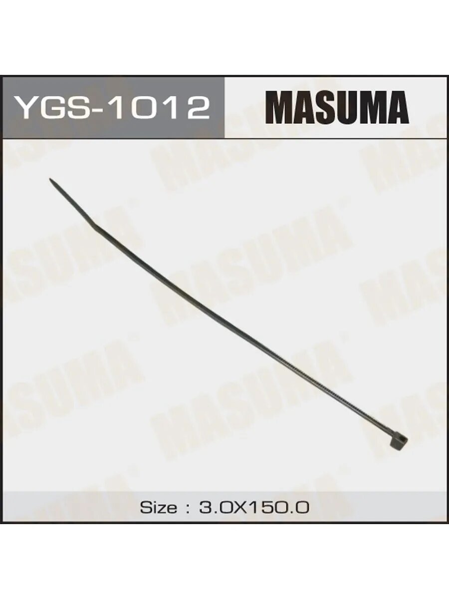 Хомут пластиковый 3 x 150 черный, 100 шт, арт. YGS1012