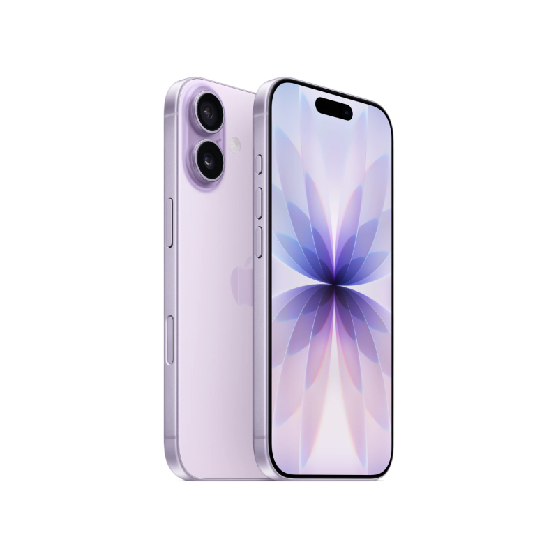 Телефон Apple iPhone 17 256 ГБ, eSim (электронная SIM-карта), фиолетовый (Lavender) — фото 1