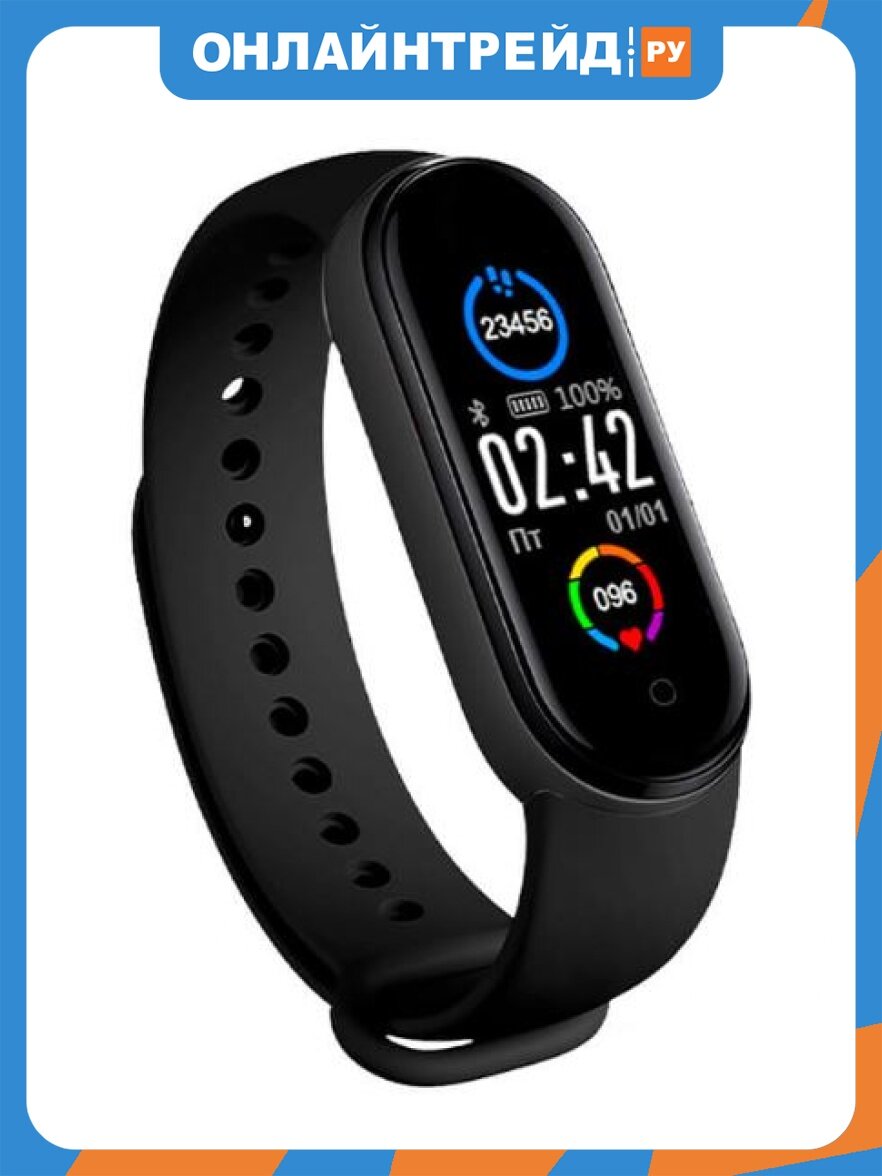 Фитнес-браслет Fontel Fit Me 5 черный