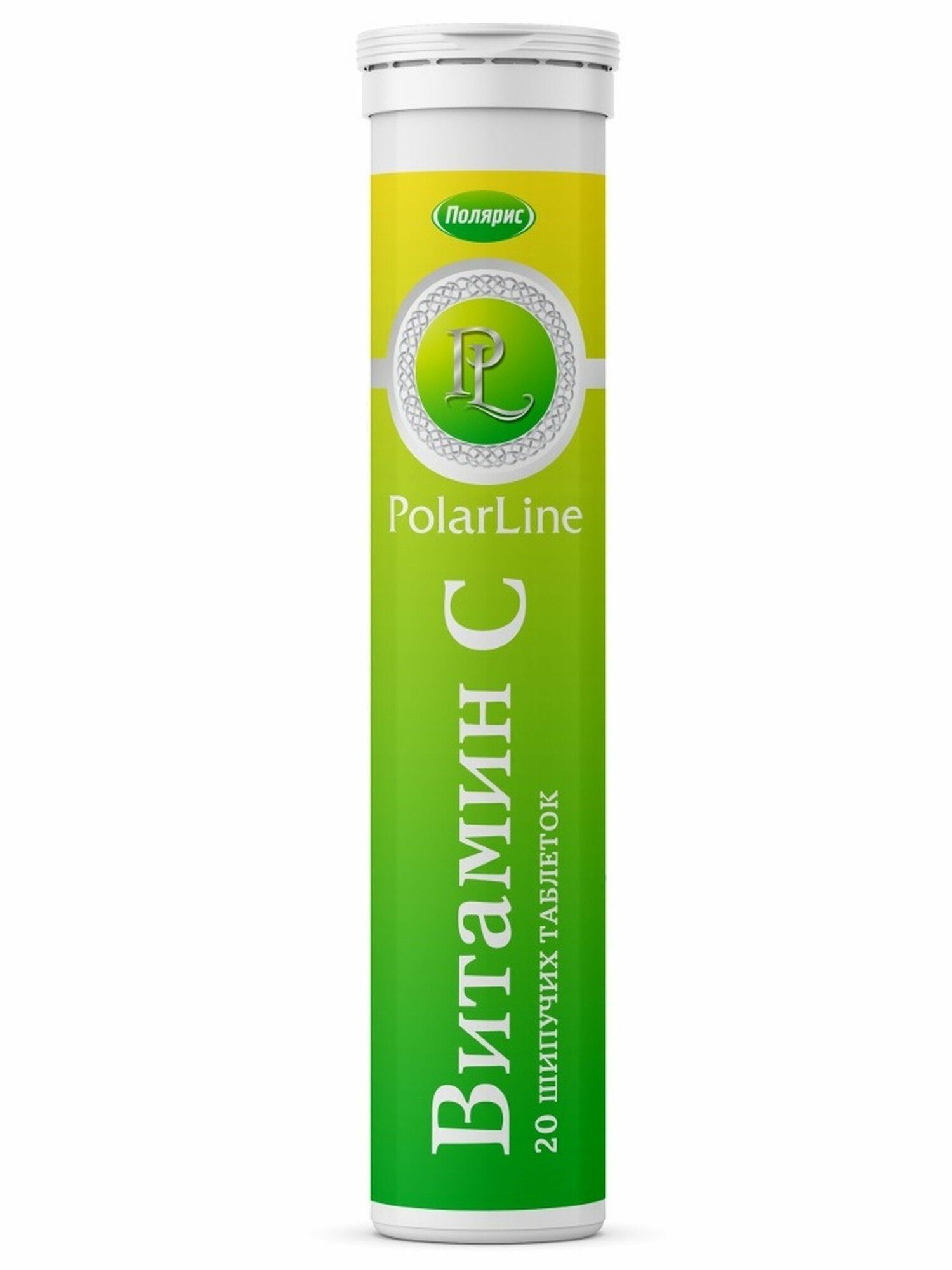 Polarline Витамин С 900мг со вкусом лимона №20 табл шип массой 3,8г