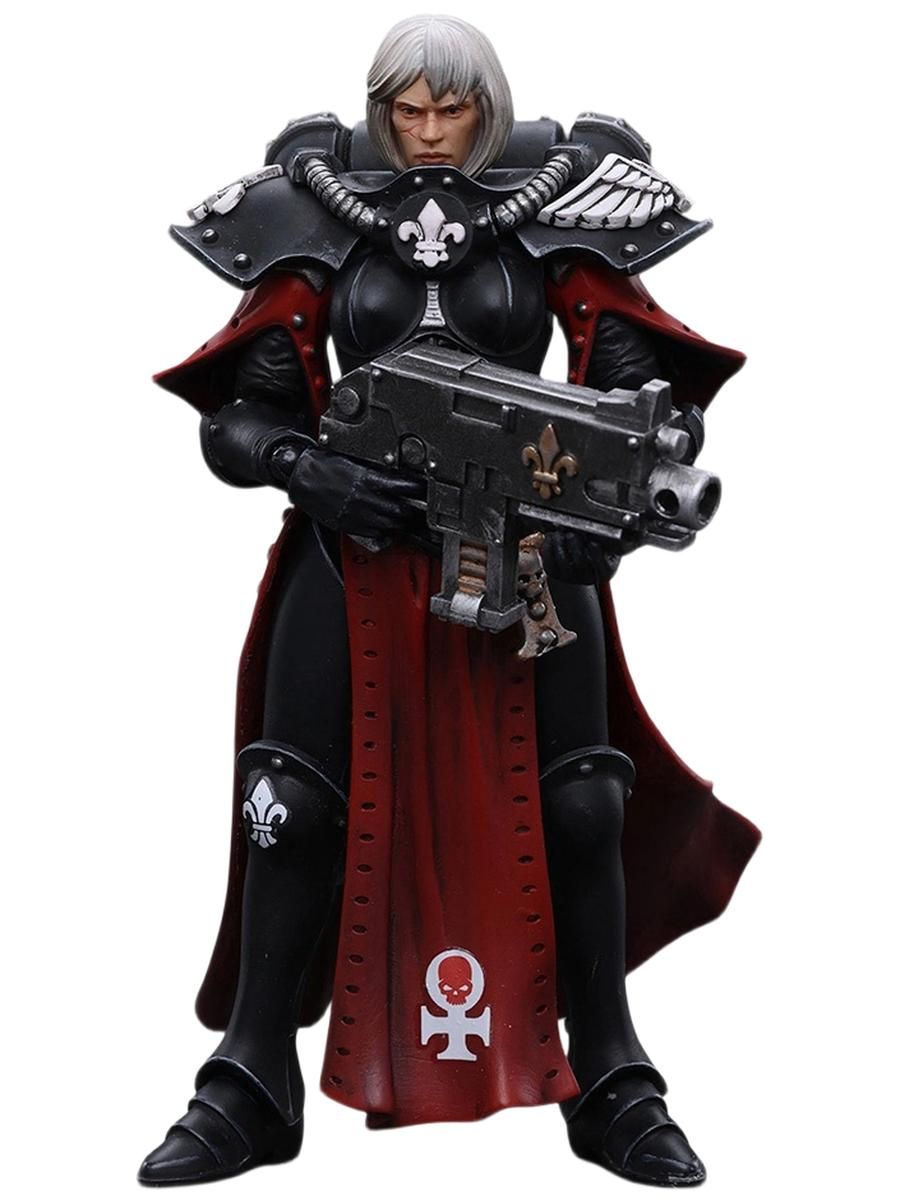 Фигурки JOYTOY Warhammer 40K 1/18 Сестра-боец Модель Сестра Нойаль
