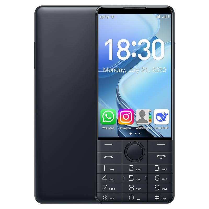 Телефон-смартфон без камер Uniwa DOOV R70, черный