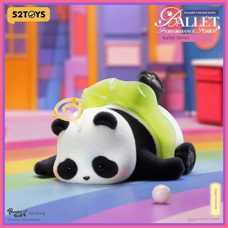 Panda Roll Fat Panda Ballet Stage Play Series Подтвержденная версия Сценический интерлюдия Фигурка 1 шт