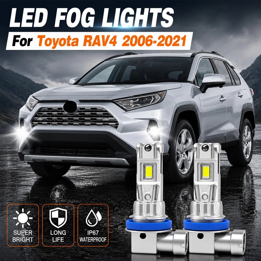 2 шт, задние противотуманные фары для Toyota RAV4 RAV 4 2006- 2015 2016 2017 2018 2019 2020 2021