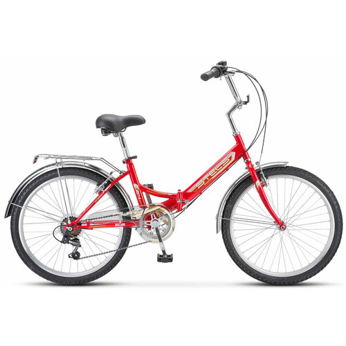 Складной велосипед Stels Pilot 750 V Z010 (2025) 24 Красный (140-185 см)