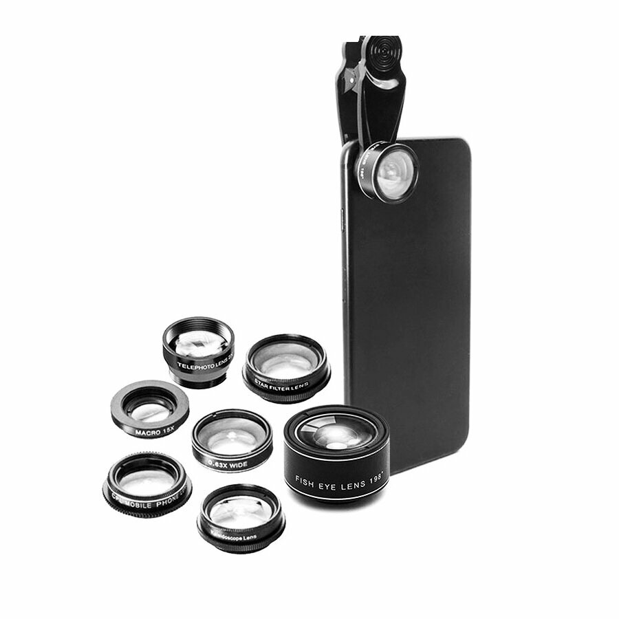 Набор объективов для смартфона Levenhuk Lens S7